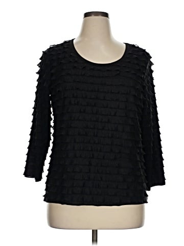 Slinky Brand 3/4 Sleeve Top (view 1)