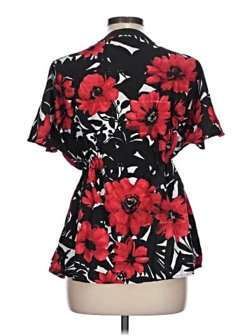 Art and Soul Short Sleeve Blouse (view 2)