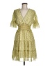 Max Studio 100% Polyester Yellow Cocktail Dress Size M - photo 1