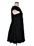 Elle Solid Black Casual Dress Size 16 - photo 4