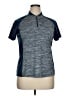 Adidas 100% Polyester Blue Active T-Shirt Size XL - photo 1