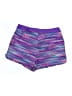 Lands' End Graphic Purple Athletic Shorts Size 10 - 12 - photo 2
