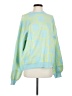 Motel Print Green Pullover Sweater Size XS - photo 1