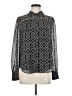 Joie 100% Silk Black Long Sleeve Silk Top Size M - photo 1