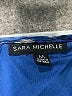 Sara Michelle 100% Polyester Blue 3/4 Sleeve Blouse Size M - photo 7