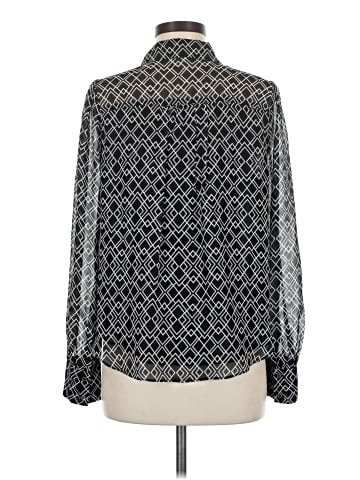 Joie Long Sleeve Silk Top (view 2)