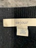 Sejour Black Wool Pullover Sweater Size 1X - photo 7