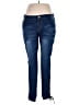 Rose Gal Solid Blue Jeans Size 1X - photo 1