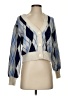 Monki Argyle Blue Cardigan Size S - photo 1
