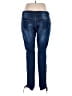 Rose Gal Solid Blue Jeans Size 1X - photo 2
