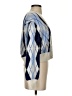 Monki Argyle Blue Cardigan Size S - photo 4