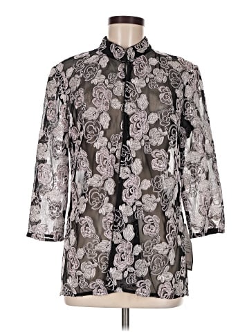 Alex Evenings 3/4 Sleeve Blouse (view 1)