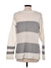 Aeropostale Stripes Gray Pullover Sweater Size M - photo 2
