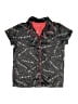 Friends Stars Black Short Sleeve Button-Down Shirt Size 10 - photo 1