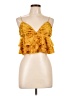 12th Tribe 100% Polyester Yellow Tank Top Size L - photo 1