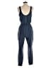 Athleta Solid Blue Jumpsuit Size XS - photo 2
