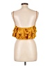 12th Tribe 100% Polyester Yellow Tank Top Size L - photo 2