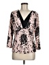 Assorted Brands Pink 3/4 Sleeve Blouse Size M (estimated) - photo 1