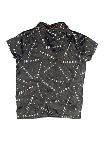 Friends Short Sleeve Button-Down Shirt (view 2)