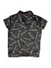 Friends Stars Black Short Sleeve Button-Down Shirt Size 10 - photo 2