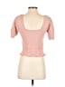 Lulus Pink Short Sleeve Top Size S - photo 2
