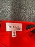 Milly 100% Polyester Color Block Burgundy Cocktail Dress Size 12 - photo 7