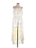 WeWoreWhat 100% Polyester Ivory Cocktail Dress Size 14 - photo 1