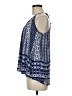 Green Dragon 100% Rayon Blue Sleeveless Blouse Size M - photo 5