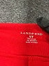 Lands' End Solid Red Casual Skirt Size S - photo 3