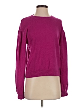 Aqua Cashmere Pullover Sweater (view 1)