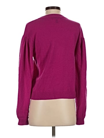 Aqua Cashmere Pullover Sweater (view 2)
