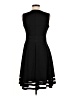 Calvin Klein Solid Black Cocktail Dress Size 6 - photo 2