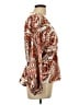 Entro 100% Polyester Orange Kimono Size L - photo 4