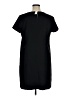 Talbots Solid Black Casual Dress Size 16 - photo 2