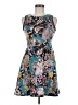 Xhilaration Paisley Teal Cocktail Dress Size M - photo 1