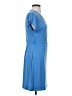 Nine West Solid Blue Cocktail Dress Size S - photo 4