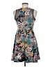 Xhilaration Paisley Teal Cocktail Dress Size M - photo 2