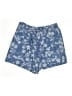 Lane Bryant Floral Blue Shorts Size 22 - 24 Plus - photo 1