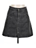 Pull&Bear Gray Denim Skirt Size L - photo 1