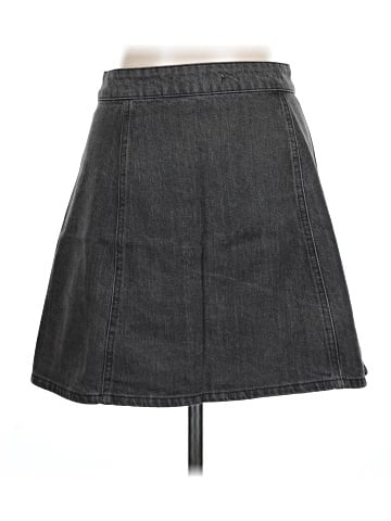 Pull&Bear Denim Skirt (view 2)