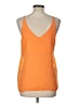 Shinestar 100% Polyester Orange Sleeveless Top Size L - photo 2