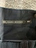 Zara Solid Black Shorts Size S - photo 3