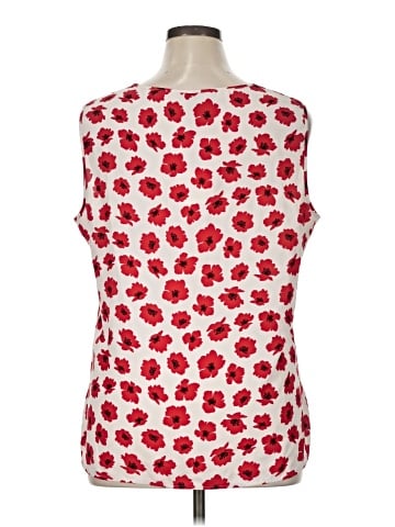 Anne Klein Short Sleeve Blouse (view 2)