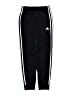 Adidas 100% Polyester Black Track Pants Size 10 - photo 1