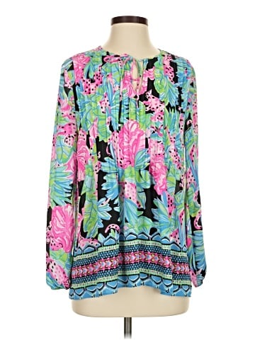 Lilly Pulitzer Long Sleeve Blouse (view 1)
