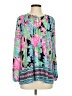 Lilly Pulitzer Teal Long Sleeve Blouse Size S - photo 1