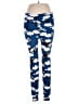 Lularoe Print Blue Leggings Size 1X (Tall & Curvy) - photo 1