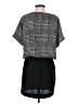 Reformed 100% Polyester Houndstooth Gray Casual Dress Size S - photo 2