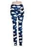 Lularoe Print Blue Leggings Size 1X (Tall & Curvy) - photo 2