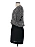 Reformed 100% Polyester Houndstooth Gray Casual Dress Size S - photo 5
